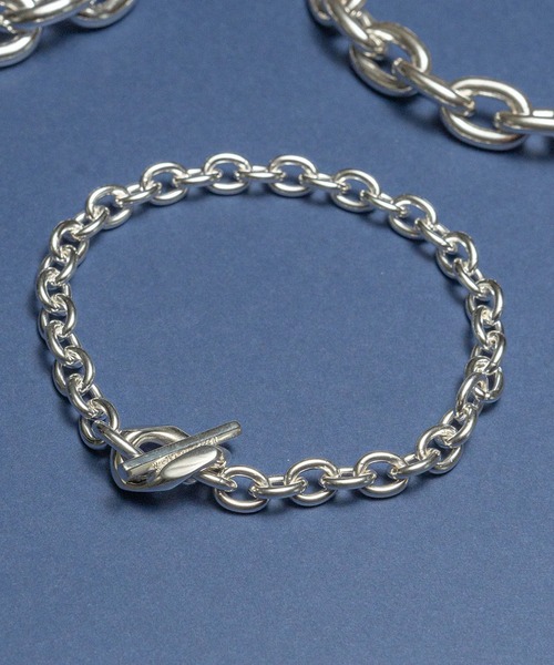 NARRATIVE PLATOON（ナラティブ プラトゥーン）の「NARRATIVEPLATOON:JACK CHAIN BRACELET MEN'S SV-925（ブレスレット・メンズ・シルバー・M/S）」の4枚目の写真