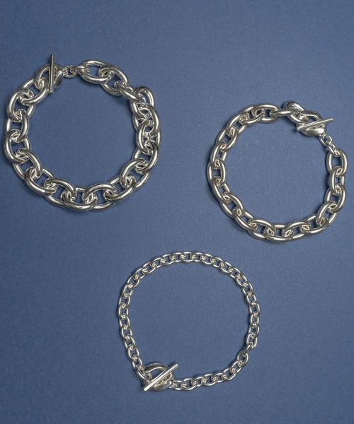 NARRATIVE PLATOON（ナラティブ プラトゥーン）の「NARRATIVEPLATOON:JACK CHAIN BRACELET MEN'S SV-925（ブレスレット・メンズ・シルバー・M/S）」の7枚目の写真
