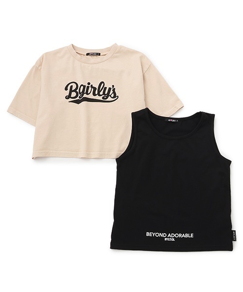 BY LOVEIT 140 セット② ビスチェパンツセット(120cm サックス): ジュニア - ナルミヤ