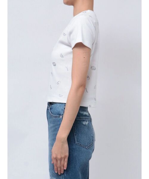 GYDA（ジェイダ）の「RANDOM GYDA PATTERN Tシャツ（Tシャツ/カットソー・レディース・ブラック/オフホワイト・FREE）」の19枚目の写真