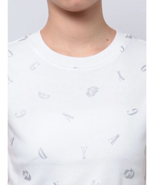 GYDA（ジェイダ）の「RANDOM GYDA PATTERN Tシャツ（Tシャツ/カットソー・レディース・ブラック/オフホワイト・FREE）」の21枚目の写真