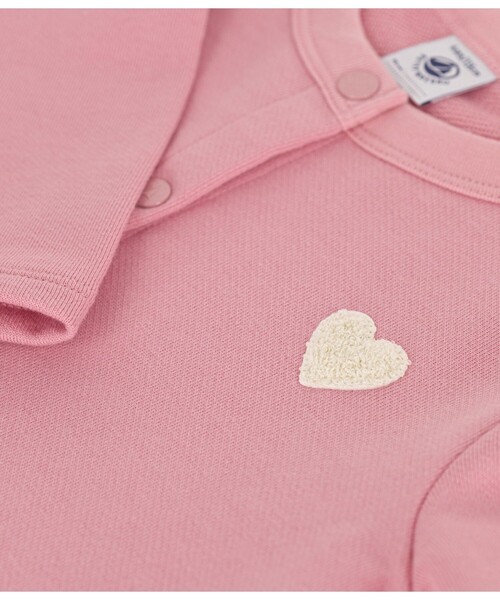 PETIT BATEAU（プチバトー）の「カーディガン（カーディガン/ボレロ・キッズ・ライトピンク・3YEAR/4YEAR/5YEAR）」の4枚目の写真