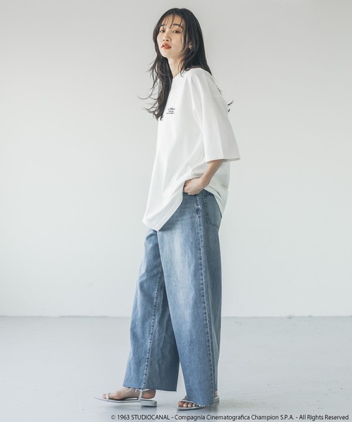 LOWRYS FARM(ローリーズファーム)の「ジャン・リュック・ゴダール映画作品/ゴダールフォトTSS 325570(Tシャツ/カットソー・メンズ・アイボリー/オフホワイト/チャコールグレー/ホワイト系その他・LARGE/MEDIUM)」の22枚目の写真