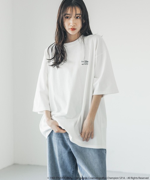 LOWRYS FARM(ローリーズファーム)の「ジャン・リュック・ゴダール映画作品/ゴダールフォトTSS 325570(Tシャツ/カットソー・メンズ・アイボリー/オフホワイト/チャコールグレー/ホワイト系その他・LARGE/MEDIUM)」の20枚目の写真