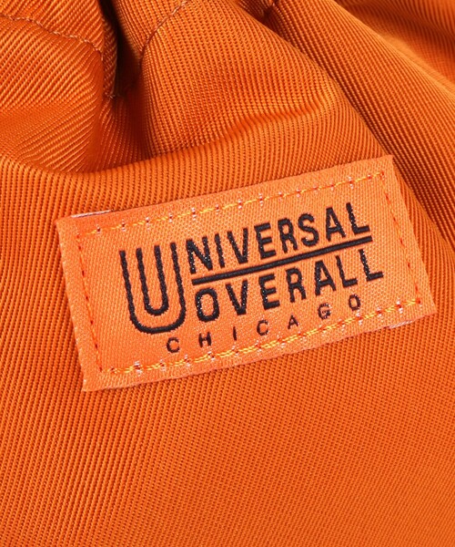 UNIVERSAL OVERALL(ユニバーサルオーバーオール)の「【UNIVERSAL OVERALL】巾着バッグ/ショルダーバッグ 2way(ショルダーバッグ・メンズ・ネイビー/オレンジ/ブラック/サックスブルー/ベージュ/ミント/チャコールグレー/オフホワイト・FREE)」の22枚目の写真