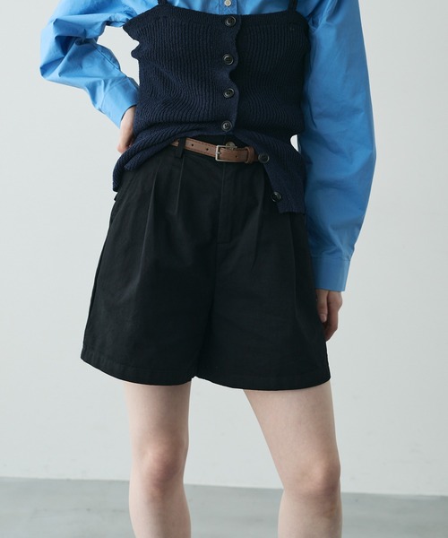 Na+H ハトメベルトハーフパンツ ボンテージ セール】ベルト付きハーフパンツ（その他パンツ）｜Trish