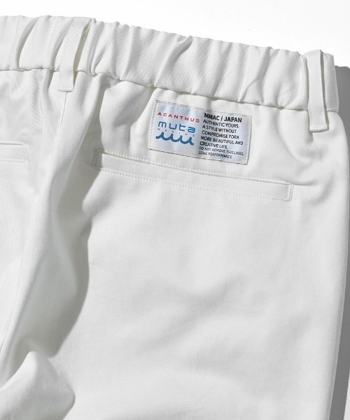 ACANTHUS（アカンサス）の「mp13591-muta Easy Tight Pants イージータイトパンツ（その他パンツ・メンズ・ベージュ/ホワイト/ブラック・S/M/L/XL）」の18枚目の写真