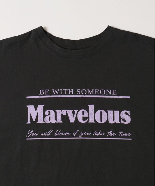 WC(ダブル シー)の「Marvelous ロゴT(Tシャツ/カットソー・レディース・ホワイト/チャコールグレー・FREE)」の15枚目の写真