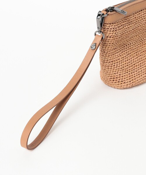 別注】HELEN KAMINSKI / LILIANA ラフィア ポーチ（トートバッグ