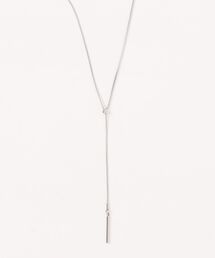 and it_（アンドイット）の「金属アレルギー対応 サージカルステンレス ラリエット（ネックレス）」