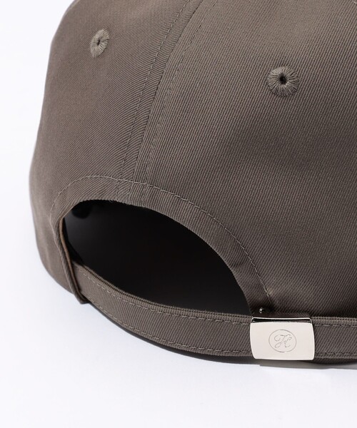 KIJIMA TAKAYUKI（キジマ　タカユキ）の「KIJIMA TAKAYUKI 6PANEL CAP（キャップ・メンズ・チャコールグレー/ブラック/ホワイト・FREE）」の8枚目の写真