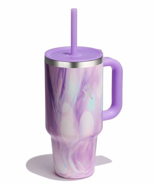 HYDRO FLASK(ハイドロフラスク)の「Hydro Flask/ハイドロフラスク ステンレスボトル "JELLY" オールアラウンド トラベルタンブラー 32oz 946ml 8902030165251(グラス/マグカップ/タンブラー・メンズ・ピンク/パープル/グリーン・FREE)」の3枚目の写真