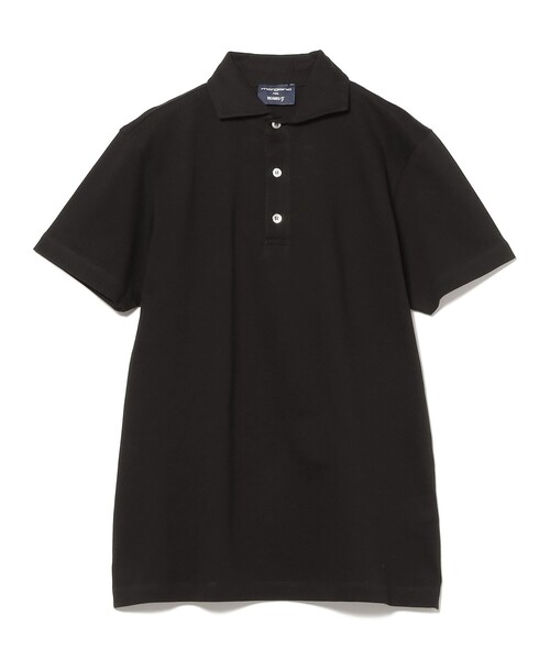 MORGANO（モルガーノ）の「【別注】MORGANO / カノコ ショートスリーブ ポロシャツ（ポロシャツ・メンズ・ベージュ/ネイビー/ダークブラウン/ブラック・44/48/52/46/50）」の17枚目の写真