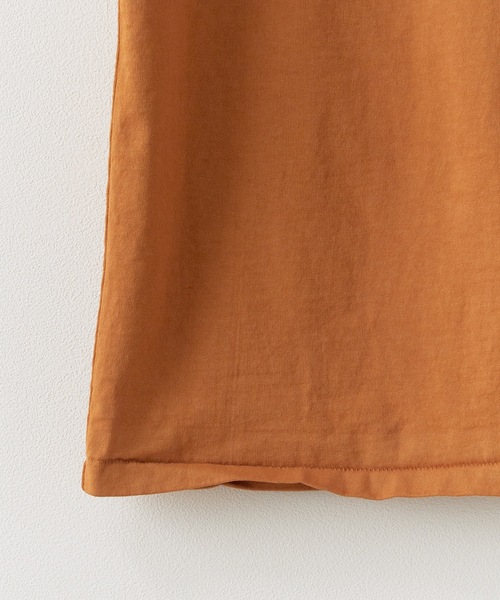 MIXTA（ミクスタ）の「MIXTA/ミクスタ REDWOOD SS CREWNECK T-SHIRTS Tシャツ（Tシャツ/カットソー・レディース・キャメル/アッシュ/ネイビー・M/S）」の4枚目の写真