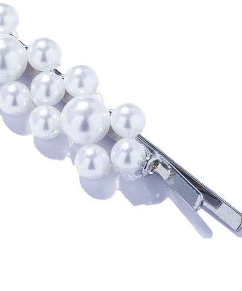 IRIS47(イリスフォーセブン)の「【IRIS 47】kaleid pearl pinset/カレイド パール ピン セット(ヘアピン・レディース・ホワイト・FREE)」の3枚目の写真