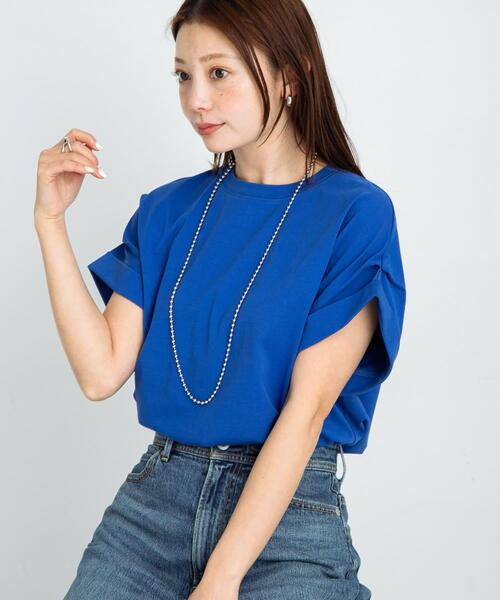 セール】ダブルタックフレンチスリーブプルオーバー（Tシャツ