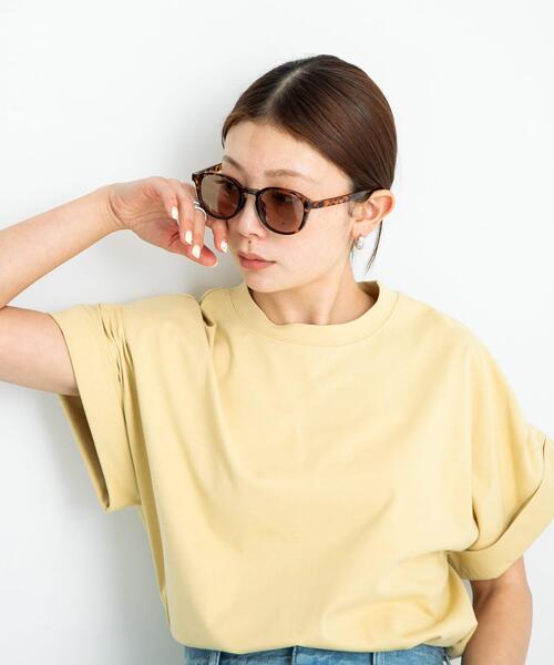 URBAN RESEARCH Sonny Label(アーバンリサーチサニーレーベル)の「ダブルタックフレンチスリーブプルオーバー(Tシャツ/カットソー・レディース・イエロー/チャコールグレー/オフホワイト/ブルー・FREE)」の14枚目の写真