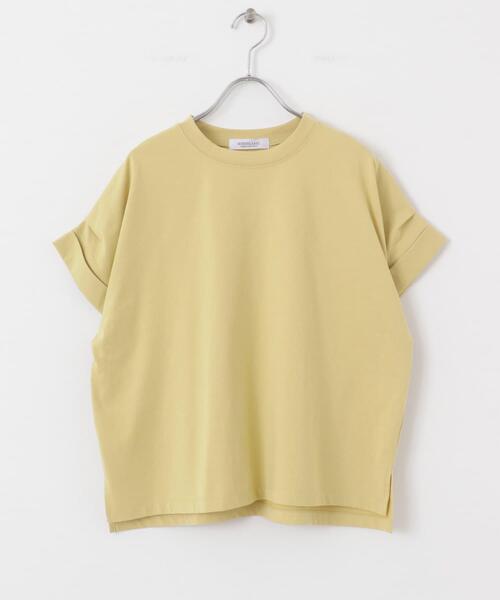 URBAN RESEARCH Sonny Label(アーバンリサーチサニーレーベル)の「ダブルタックフレンチスリーブプルオーバー(Tシャツ/カットソー・レディース・イエロー/チャコールグレー/オフホワイト/ブルー・FREE)」の19枚目の写真