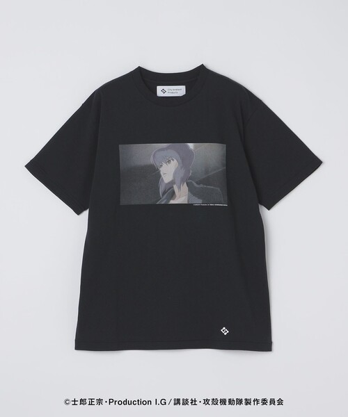 City Ambient Products（シティアンビエントプロダクツ）の「City Ambient Products: 攻殻機動隊 SAC Tシャツ（Tシャツ/カットソー・メンズ・チャコールグレー/グレー系/ブラック/ダークグレー・SMALL/MEDIUM/LARGE/X-LARGE）」の2枚目の写真