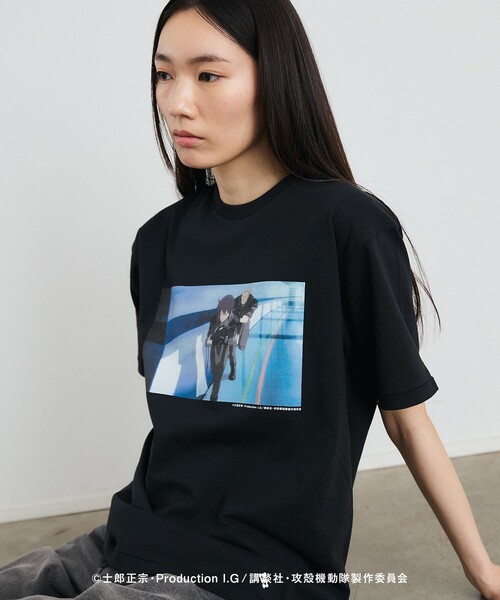 City Ambient Products（シティアンビエントプロダクツ）の「City Ambient Products: 攻殻機動隊 SAC Tシャツ（Tシャツ/カットソー・メンズ・チャコールグレー/グレー系/ブラック/ダークグレー・SMALL/MEDIUM/LARGE/X-LARGE）」の5枚目の写真