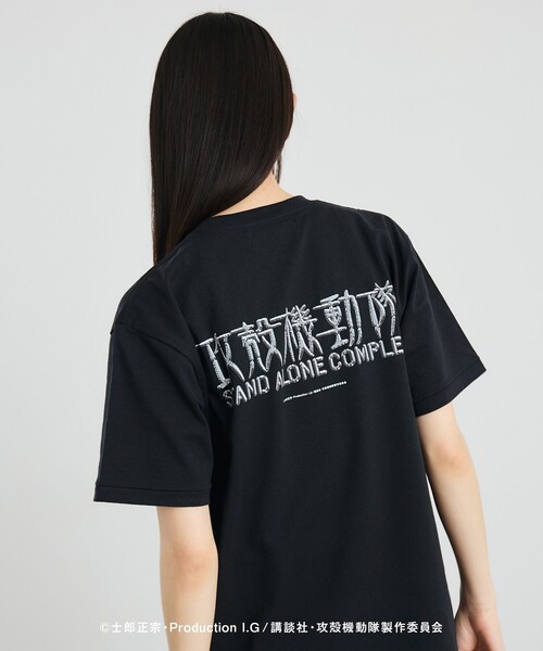 City Ambient Products（シティアンビエントプロダクツ）の「City Ambient Products: 攻殻機動隊 SAC Tシャツ（Tシャツ/カットソー・メンズ・チャコールグレー/グレー系/ブラック/ダークグレー・SMALL/MEDIUM/LARGE/X-LARGE）」の6枚目の写真