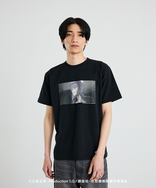 City Ambient Products（シティアンビエントプロダクツ）の「City Ambient Products: 攻殻機動隊 SAC Tシャツ（Tシャツ/カットソー・メンズ・チャコールグレー/グレー系/ブラック/ダークグレー・SMALL/MEDIUM/LARGE/X-LARGE）」の7枚目の写真