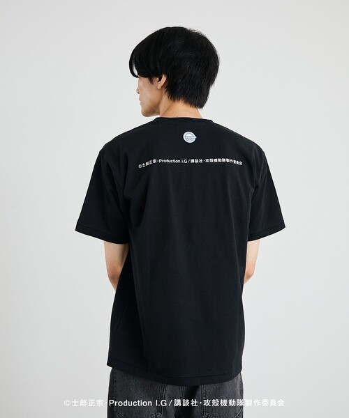 City Ambient Products（シティアンビエントプロダクツ）の「City Ambient Products: 攻殻機動隊 SAC Tシャツ（Tシャツ/カットソー・メンズ・チャコールグレー/グレー系/ブラック/ダークグレー・SMALL/MEDIUM/LARGE/X-LARGE）」の11枚目の写真