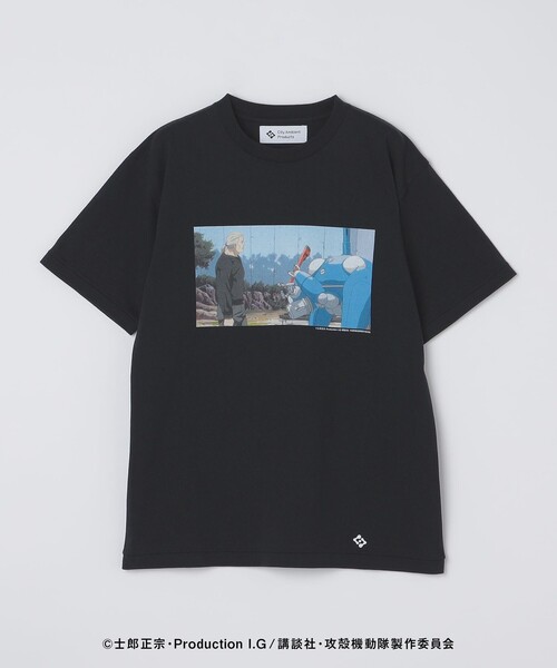 City Ambient Products（シティアンビエントプロダクツ）の「City Ambient Products: 攻殻機動隊 SAC Tシャツ（Tシャツ/カットソー・メンズ・チャコールグレー/グレー系/ブラック/ダークグレー・SMALL/MEDIUM/LARGE/X-LARGE）」の20枚目の写真