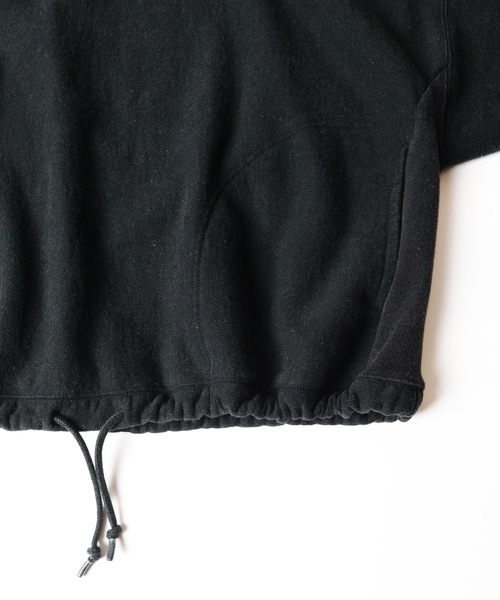 HOLIDAY（ホリデイ）の「ULTRA HEAVY SWEAT HOODIE (Holiday) ウルトラヘビースウェットフーディー (ホリデイ)（パーカー・レディース・ブラック/シルバーグレー・ONE SIZE）」の14枚目の写真