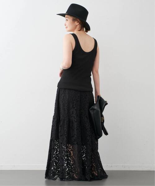 Deuxieme Classe（ドゥーズィエムクラス）の「*rib タンクトップ（タンクトップ・レディース・チョコ/ブラック/ホワイト・FREE）」の10枚目の写真