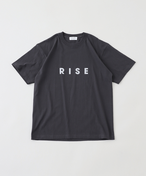 POET MEETS DUBWISE(ポエットミーツダブワイズ)の「POET MEETS DUBWISE(ポエトミーツダブワイズ) RISE Tシャツ RISTS-0561(Tシャツ/カットソー・メンズ・ブラック系その他/ホワイト・LARGE/X-LARGE)」の1枚目の写真