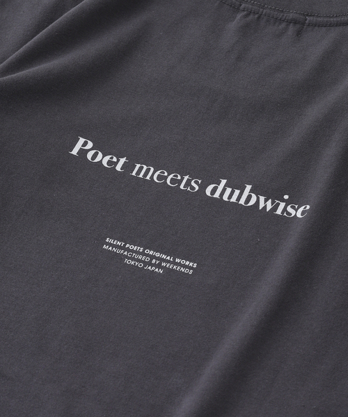 POET MEETS DUBWISE(ポエットミーツダブワイズ)の「POET MEETS DUBWISE(ポエトミーツダブワイズ) RISE Tシャツ RISTS-0561(Tシャツ/カットソー・メンズ・ブラック系その他/ホワイト・LARGE/X-LARGE)」の7枚目の写真