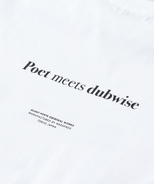 POET MEETS DUBWISE(ポエットミーツダブワイズ)の「POET MEETS DUBWISE(ポエトミーツダブワイズ) RISE Tシャツ RISTS-0561(Tシャツ/カットソー・メンズ・ブラック系その他/ホワイト・LARGE/X-LARGE)」の8枚目の写真