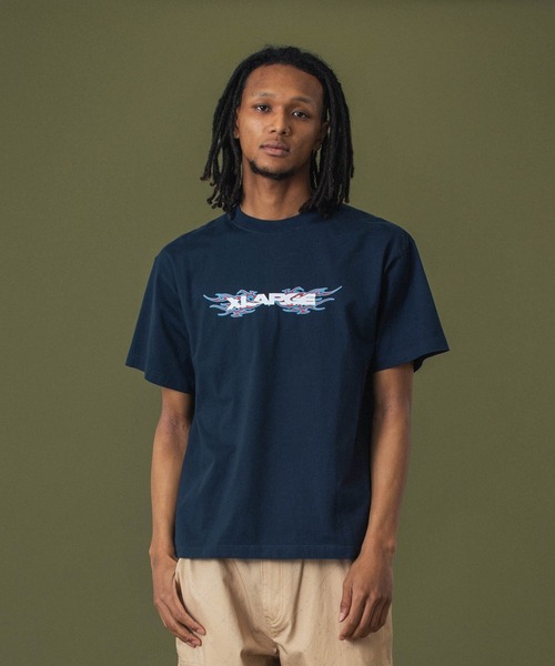 TRIBAL LOGO S/S TEE（Tシャツ/カットソー）｜XLARGE