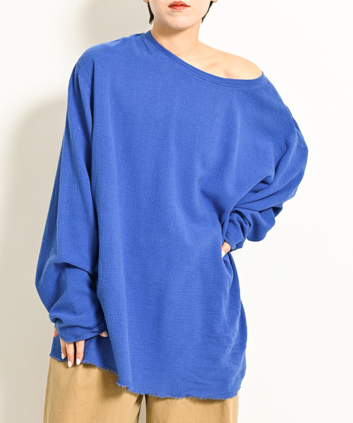 CITYSHOP ASA/C BIO WASH PULLOVER 4 ブラウス CITYSHOP｜《追加》ASA/C BIO WASH PULLOVER 4:ブラウス