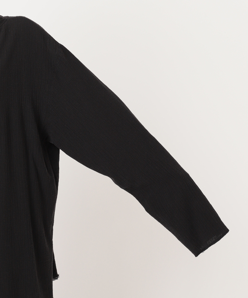 CITYSHOP（シティーショップ）の「《追加》ASA/C BIO WASH PULLOVER 3：ブラウス（シャツ/ブラウス・レディース・チャコールグレー/ホワイト/ブルー系その他・FREE）」の12枚目の写真