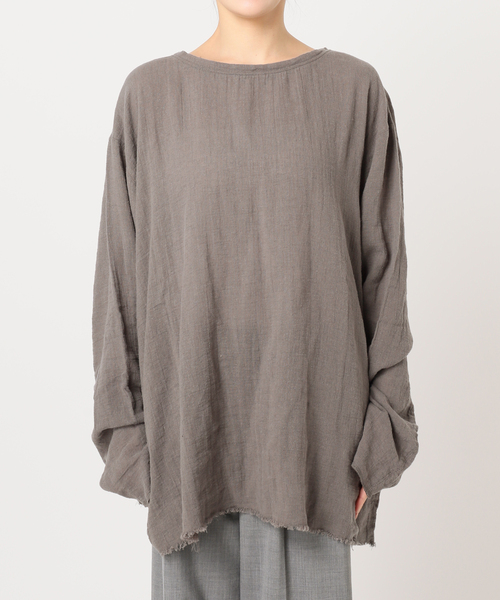 追加》ASA/C BIO WASH PULLOVER 3：ブラウス（シャツ/ブラウス