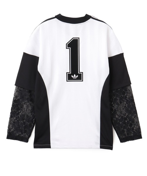 【関税・送料込み】adidas ロングスリーブ レース ジャージ adidas tシャツ JERSEY / アディダス ロングスリーブ レース