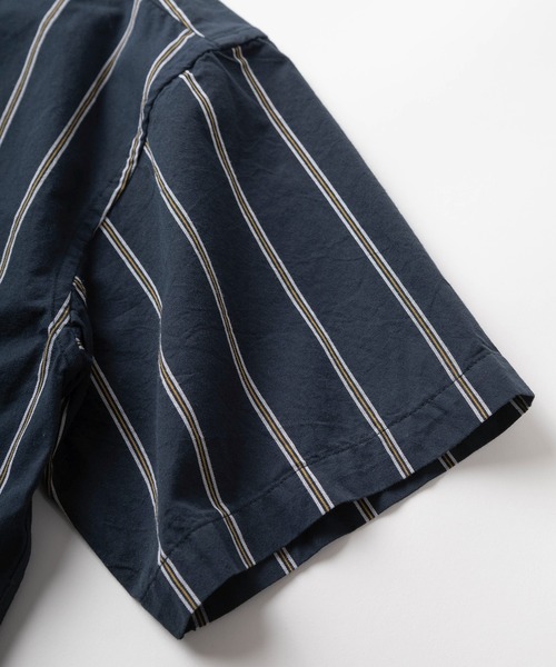 BEVERLY HILLS POLO CLUB（ビバリーヒルズポロクラブ）の「【71】【BEVERLY HILLS POLO CLUB/ビバリーヒルズポロクラブ】オーバーサイズ ワンポイント 刺繍 レギュラーカラー 半袖シャツ（シャツ/ブラウス・メンズ・ブラック/ブルー/ダークブルー/ホワイト・M/L/XL）」の11枚目の写真