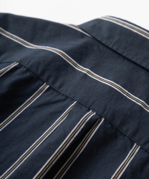 BEVERLY HILLS POLO CLUB（ビバリーヒルズポロクラブ）の「【71】【BEVERLY HILLS POLO CLUB/ビバリーヒルズポロクラブ】オーバーサイズ ワンポイント 刺繍 レギュラーカラー 半袖シャツ（シャツ/ブラウス・メンズ・ブラック/ブルー/ダークブルー/ホワイト・M/L/XL）」の12枚目の写真