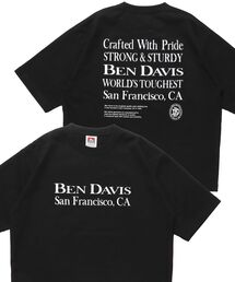 BEN DAVIS(xfCrX)́yBEN DAVISixfCrXjzFADED LOGO CROPPED TEE / TVc  Z N[lbN RpNgTCY(TVc/Jbg\[)