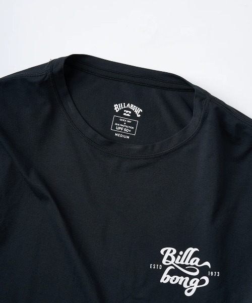 BILLABONG(ビラボン)の「BILLABONG レディース MORFY LS TEE RASH 長袖ラッシュガード 【2025年夏モデル】/ビラボンバックプリント水陸両用速乾UVケア長袖ラッシュガード(水着)(ラッシュガード・レディース・ブラック/ホワイト×ブラック/エンジ・MEDIUM/LARGE)」の15枚目の写真