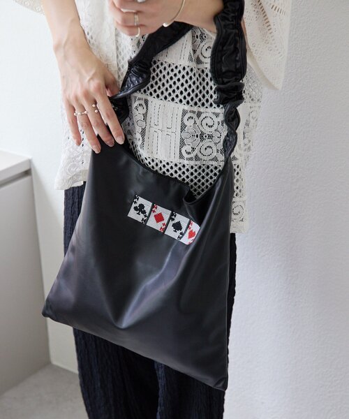 earPAPILLONNER　sampo×earレオチェック柄ワンハンドルバッグ ear PAPILLONNER トートバッグ 「500g未満/WEB限定カラーあり/A4