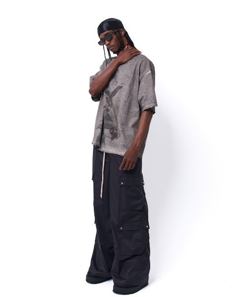 DANKE SCHON(ダンケシェーン)の「DankeSchon/ダンケシェーン/BURN S/S TEE PRAY(Tシャツ/カットソー・メンズ・ベージュ・L/M)」の2枚目の写真