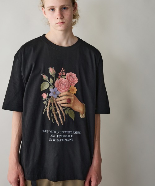 rehacer（レアセル）の「rehacer : The Remains Relax Fit T-shirt / ザ リメインズ リラックス フィット Tシャツ（Tシャツ/カットソー・メンズ・ブラック/ホワイト・SMALL/MEDIUM/LARGE/X-LARGE）」の11枚目の写真