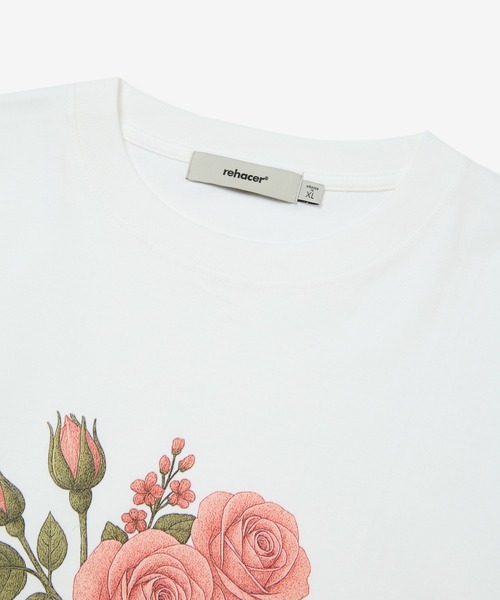 rehacer（レアセル）の「rehacer : The Remains Relax Fit T-shirt / ザ リメインズ リラックス フィット Tシャツ（Tシャツ/カットソー・メンズ・ブラック/ホワイト・SMALL/MEDIUM/LARGE/X-LARGE）」の4枚目の写真