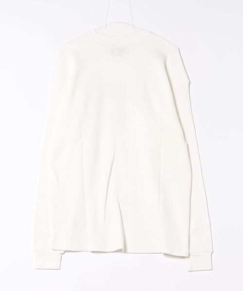 BLUE BLUE（ブルーブルー）の「SOUTHERN MFG CO. BLUEBLUE /USNA ANCHOR ワッフルサーマル Tシャツ（Tシャツ/カットソー・メンズ・ホワイト/チャコールグレー・S/M/L/XL）」の11枚目の写真