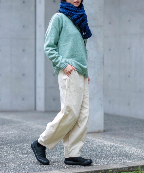 aran WOOLLEN MILLS（アランウーレンミルズ）の「[aran] SUPERSOFT MERINO WOOL SWEATER  / スーパーソフトメリノウールセーター（ニット/セーター・レディース・サンドベージュ/コーラルピンク/ミント・M/S）」の11枚目の写真