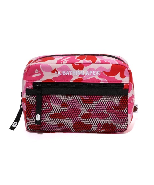 A BATHING APE（アベイシングエイプ）の「ABC CAMO TRAVEL POUCH