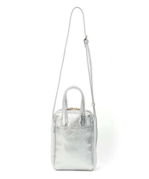 Beau're（ヴュレ）の「【BEAURE/ビュレ】Vertical ポシェット（ショルダーバッグ・レディース・ブラック/シルバー/ベージュ系/ライトグリーン・FREE）」の12枚目の写真